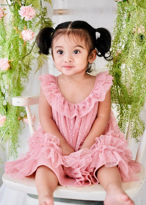 Lupine Dress | Dusty Pink