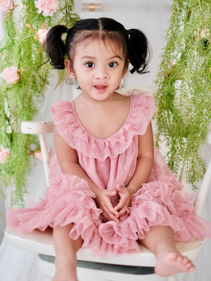 Lupine Dress | Dusty Pink